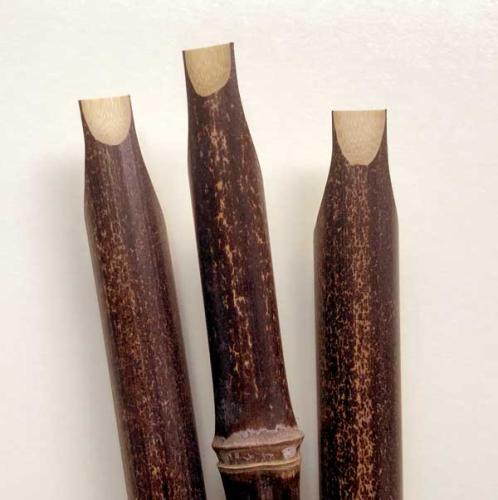 Black bamboo pen
