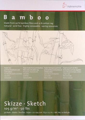 Bloc de papier à base de bambou pour le dessin et la calligraphie